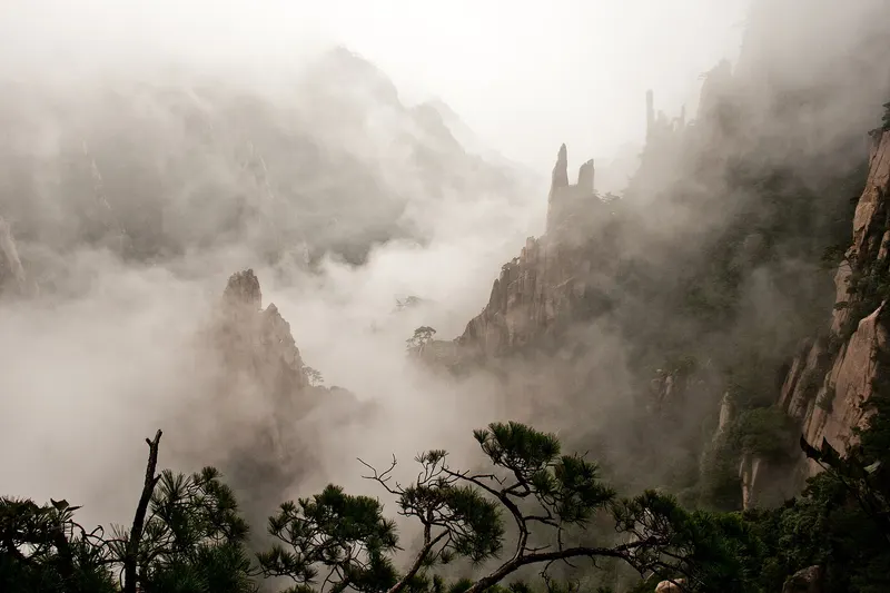 Yellow Mountain Sea of Clouds — another view