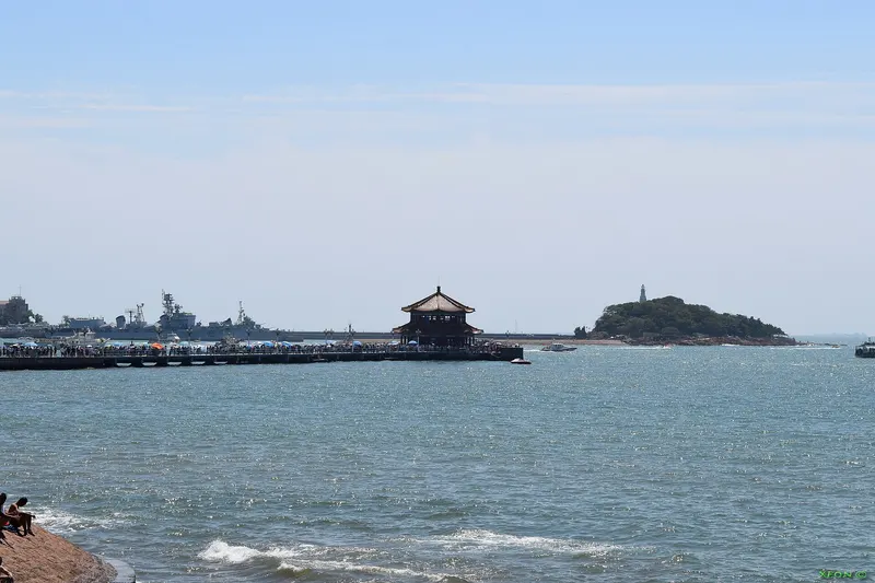 Zhanqiao Pier — another view