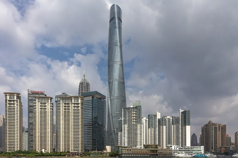 Shanghai Tower & Lujiazui — another view