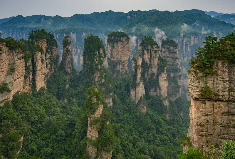 Zhangjiajie National Forest Park — another view